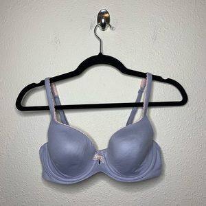 Victoria’s Secret Gray Lined Demi Bra